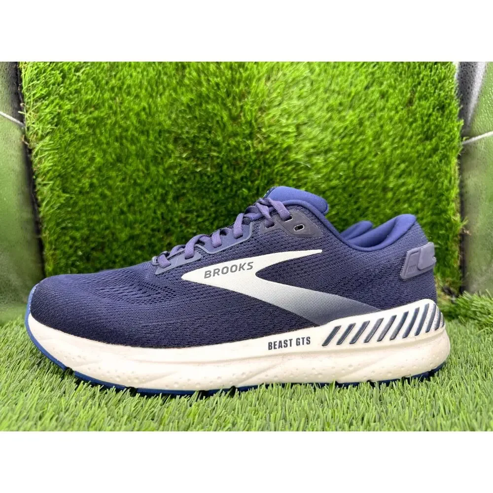 Brooks Beast GTS 24 1104251D452 Athletic Sneaker Men's 10.5D Purple Mesh Running